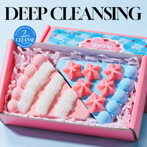 Set <span class=keywords><strong>de</strong></span> Regalo <span class=keywords><strong>de</strong></span> Sal <span class=keywords><strong>de</strong></span> <span class=keywords><strong>Baño</strong></span> Efervescente con Flores Secas, Aceites Esenciales y Aroma Refrescante, Suavizante e Hidratante para Spa - Product Image 1