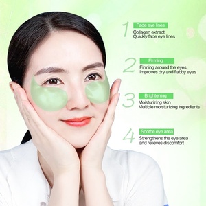 Masque pour les yeux en hydrogel d'avocat OEM, patchs de gel anti-rides au collagène, ODM <span class=keywords><strong>SPA</strong></span>, acide hyaluronique, rétinol, végétalien, anti-poches - Product Image 6