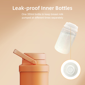 Termo Multifuncional 2 en 1 Momcare para Leche Materna y Alimentos, Biberón Aislado de 350 ml para Leche y Comida para Bebés - Product Image 2