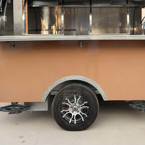 OEM ODM Pretzel <b>Trailer</b> Restaurant Quality Smoothie Truck Full Kitchen Food Cart - Product Image 3