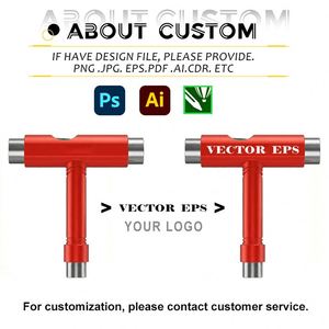 Clé en T et double rocker en acier PP avec logo personnalisé, ensemble de différentes couleurs pour la réparation de skateboards - Product Image 3