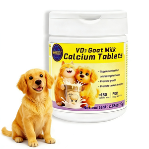 Integratori Morbidi ad Alta Efficienza di Calcio con Vitamina A/<span class=keywords><strong>D3</strong></span> per Cani e Gatti - Ossa e Muscoli Forti, Facile Assorbimento, Crescita per Cuccioli e Gattini - Product Image 1