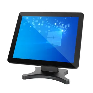 15inch 17inch capacitive black frame unique design touch screen pos machine all in one pos system