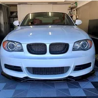 Lèvre de pare-chocs avant pour BMW E82 E88 118d 120i 135i 2008-2013, diffuseur, spoiler, protection, kit carrosserie extérieur