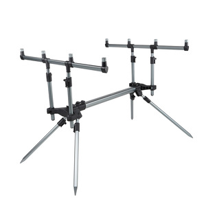 Support télescopique en alliage d'aluminium de qualité supérieure tuyau en forme de T support d'angle réglable support de canne à <span class=keywords><strong>lancer</strong></span> pour la pêche en plein air - Product Image 1