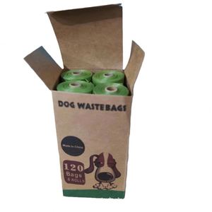 Sacs à déjections pour animaux de compagnie biodégradables simples de haute qualité, 1,5 mil, pour la collecte des excréments de chien - Product Image 5