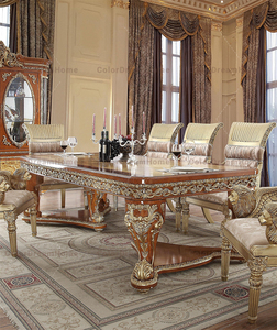 หรูหราแกะสลักบ้านห้องรับประทานอาหารเฟอร์นิเจอร์คลาสสิก Royal เก้าอี้ Lion Armchair - Product Image 5
