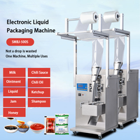 Snelle Automatische Ketchup Chilisaus Stick Verpakkingsmachine Vruchtensap Sachet Vul-En Verzegelverpakkingsmachine
