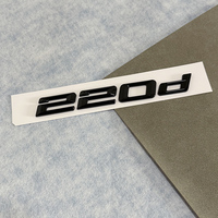 Autocollant ABS DIY pour coffre arrière, pour G20/G21/G28/F30-F35/E90-E93/E46, pour Série 3 325d/330d/335d/328d, protection de carrosserie, noir