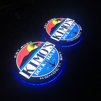 Boîte lumineuse ronde de haute qualité pour l'extérieur, éclairage de boîte lumineuse