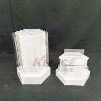 Nouvelle vitrine de fumée acrylique LED vitrine de stylo à cigarettes pour support électronique de comptoir de magasin de tabac