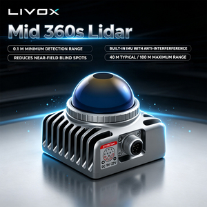 Livox Mid-360S LiDAR ระยะไกลสำหรับหุ่นยนต์เคลื่อนที่อัตโนมัติ - Product Image 2