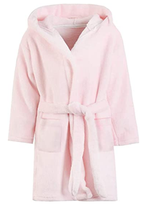 <span class=keywords><strong>Accappatoio</strong></span> per bambini Super soft bianco rosa navy per ragazzi e ragazze - Product Image 3