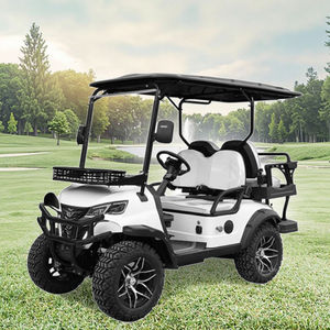 Voiturette de golf électrique 4 places, personnalisation sur mesure, expérience riche, zéro émission, certifiée DOT pour les routes non publiques - Product Image 2