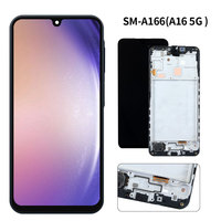 Écran LCD de Téléphone Mobile pour Samsung A16 5G 4G, Afficheur Tactile Complet avec Cadre