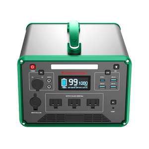Station d'alimentation portable Powersource 2000W 400000mAh LiFePO4 compatible solaire et automobile, onde sinusoïdale pure pour usage extérieur et domestique - Product Image 2