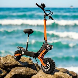 Scooter Eléctrico de Dos Ruedas con Motores Dobles de 60V 6000W, Batería de 30AH 40AH, Aleación de Aluminio, Pantalla LED, Disponible en Almacenes de EE. UU. - Product Image 1