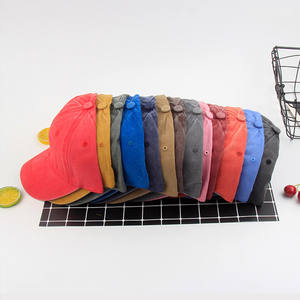 หมวกเบสบอลยีนส์แบบเรียบง่าย สไตล์วินเทจ ผ้าฝ้ายฟอกสี  สำหรับผู้ใหญ่ทุกเพศ ขายส่ง - Product Image 2