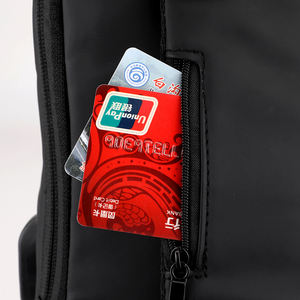 Sac messager pour homme avec logo personnalisé, nouveau style, sac bandoulière de haute qualité, sac de vélo portable, design antivol avec serrure à code - Product Image 5