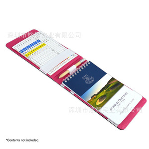 Cuaderno de Puntuaciones de Golf de Cuero PU, Cubierta para Puntuaciones de Golf, Accesorios de Golf - Product Image 3