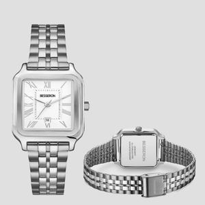 Montres pour femmes fines de haute qualité 2024 avec cristal saphir, mouvement à quartz importé du Japon, bracelet interchangeable - Product Image 1