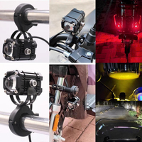 Systèmes d'éclairage universels pour moto 40w 4000lm Lampe projecteur Devil Eye Explorers pour conduite Scooter ATV Moto Feux antibrouillard