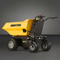 AUSTTER CE-zugelassenes Gartenhaus mit elektrischem Mini-Dumper-LKW 500kg elektrischem Minidumper aus China Factory