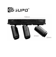 GUPO Zoomable Beam Angle 360 °   Lampe de présentation de bijoux CRI90 2W, projecteur de vitrine, lampe de comptoir, mini projecteur LED pour présentation