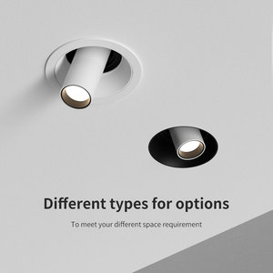 <span class=keywords><strong>Spot</strong></span> encastré LED rétractable et réglable de 75 mm, anti-éblouissement, pour plafond, 10 W, pour maison, magasin, hôtel - Product Image 3