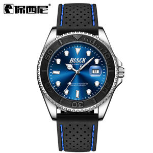 นาฬิกาข้อมือผู้ชาย <span class=keywords><strong>BOSCK</strong></span> รุ่นปฏิทินธุรกิจ กันน้ำ เรืองแสง ตัวเลขควอตซ์ นาฬิกาข้อมือและนาฬิกา Relogio Masculino - Product Image 6