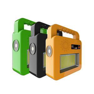 Chargeur extérieur multifonctionnel, lampe de camping d'urgence rechargeable, 15W, haute capacité, 6000mAh, panneau solaire, batterie externe - Product Image 3