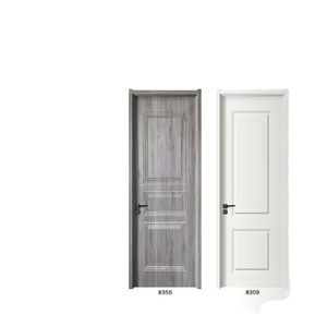 Toptan ucuz standart boyut tuvalet PVC ahşap kapı cilt - Product Image 2