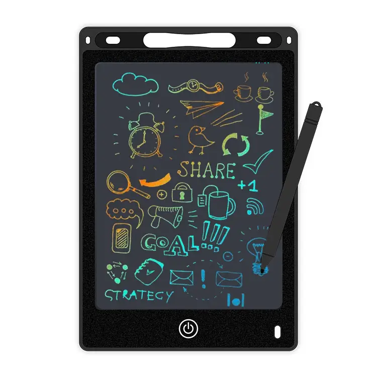 Tela colorida 8.5 10 12 Polegadas Tablet de Escrita Lcd Placa de Escrita Digital para Crianças Doodle Pad