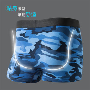 Üreticiler erkek pamuk <span class=keywords><strong>Camo</strong></span> boksörler erkek iç çamaşırı boksörler baksır şort/külot satmak - Product Image 3