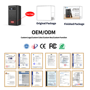 Mini Proyector de Video Inteligente C900 4K, Batería Integrada, WiFi, Altavoz Potente, YouTube, <span class=keywords><strong>Netflix</strong></span>, Duplicación Inalámbrica, Android 9 para Exteriores - Product Image 5