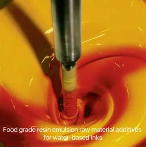 Revêtements d'encre à base d'eau revêtement de Film PE résine acrylique émulsion de cire de résine acrylique de qualité alimentaire