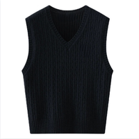 2025 printemps été décontracté tricoté courte longueur col en v pull gilet pour les femmes collège Style pliant conception