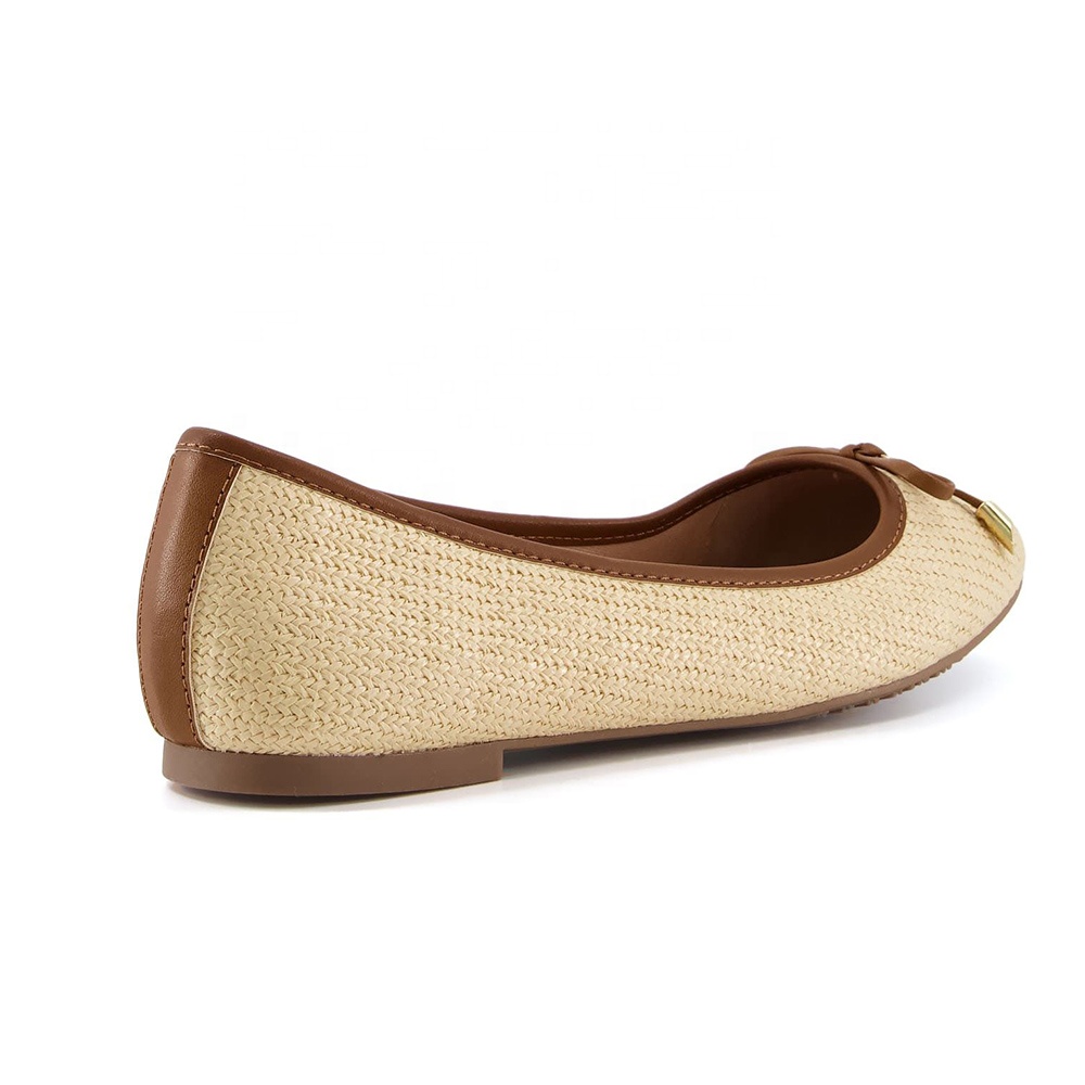 Shop Our Women's Custom Logo Genuine Leather Ballerina Flats
