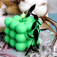 Lilin Aromaterapi Seni Modern dari Lilin Kedelai Buatan Tangan Ramah Lingkungan Berkelanjutan Dapat Disesuaikan Hadiah untuk Ulang Tahun dan Thanksgiving