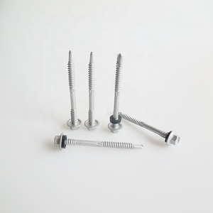 14 #   <span class=keywords><strong>Viti</strong></span> autoforanti in acciaio <span class=keywords><strong>inox</strong></span> impermeabili e antigraffio a doppio filetto grossolano per fissaggio punta tetto 50mm - Product Image 3