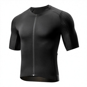 Jersey de Ciclismo Personalizado al por Mayor con Logotipo, Verano, Poliéster/Spandex, Cómodo, Manga Corta, Transpirable, para Ciclismo de Carretera, Hombre, Transferencia Térmica - Product Image 3