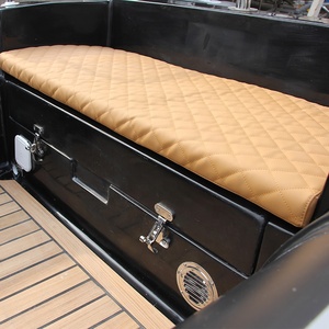 Vente d'usine Hypalon/PVC <span class=keywords><strong>4</strong></span>.8m RIB Boat Deep V Fiberglass Hull Gonflable RIB Boat 480 pour la pêche avec moteur - Product Image 6