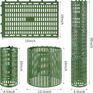 Protecteur de <span class=keywords><strong>tronc</strong></span> de gardes d'<span class=keywords><strong>arbre</strong></span> noir brun vert avec attaches torsadées et protecteur de <span class=keywords><strong>tronc</strong></span> d'<span class=keywords><strong>arbre</strong></span> - Product Image 6