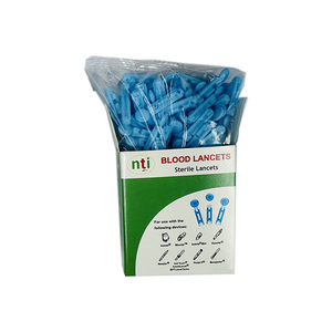 Lancetas de seguridad desechables estériles económicas para extracción de sangre, ideales para compras al por mayor - Product Image 1