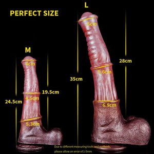 Faak neueste Farbe Big Horse Dildo benutzer definierte realistische lange Pferd Penis mit Saugnapf - Product Image 5