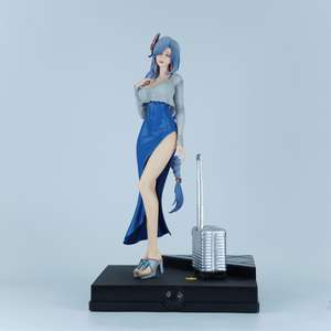 <span class=keywords><strong>Genshin</strong></span> <span class=keywords><strong>Impact</strong></span> Nouvelle ère <span class=keywords><strong>Shenhe</strong></span> Figurine d'action en plastique grandeur nature, style anime bidimensionnel, beauté, ornements Frozen - Product Image 1
