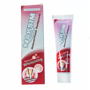Pasta Dental Blanqueadora <span class=keywords><strong>MAKSIM</strong></span> 130 Gramos, Pasta Dental Natural-Fresh, Pasta Dental Blanqueadora Rápida, Pasta Dental con Flúor - Product Image 4