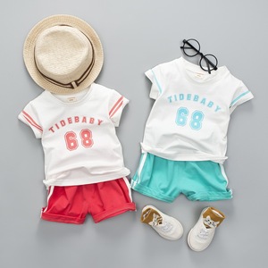 T-shirts à manches courtes pour l'été, dessins animés pour garçons et filles, fabriqués à Yiwu, Chine, vêtements pour tout-petits, vêtements de boutique pour enfants - Product Image 6