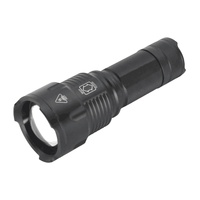 1000 Lumen Étanche D'urgence Tactique Zoomable L2 LED Lampe De Poche Rechargeable 26650 AA Batterie 12V 70 DC Noir Camping Boîte T6