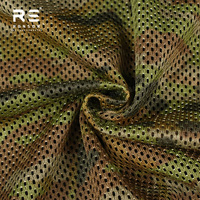 Tissu en maille à motif camouflage multi-usage australien AMCU, polyester imprimé 330 g/m², conforme aux normes NIR, pour usage tactique en extérieur